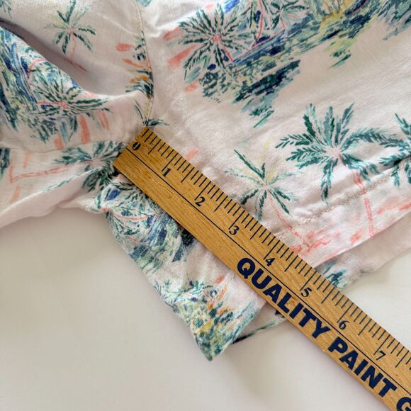 Tommy Bahama  Village Primevere High-Rise Linen Easy Short Sz M - Picture 6 of 7